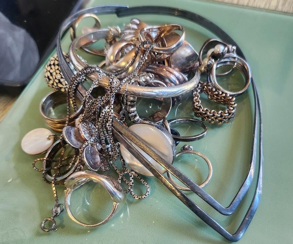 925 zilver lot 1,50 €/gr., Antiek en Kunst, Ophalen of Verzenden