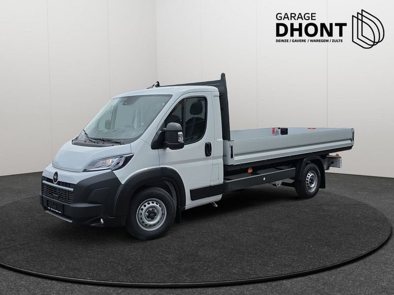 Opel Movano L4 Open Laadbak - 2.2 Diesel - Manueel - 140PK, Auto's, Voorwielaandrijving, Start-stop-systeem, Stof, Wit
