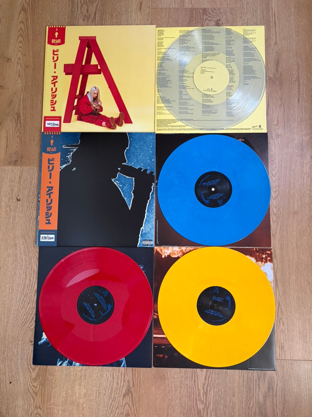 2 x Billie Eilish - Collector's Item, Verzenden, Zo goed als nieuw