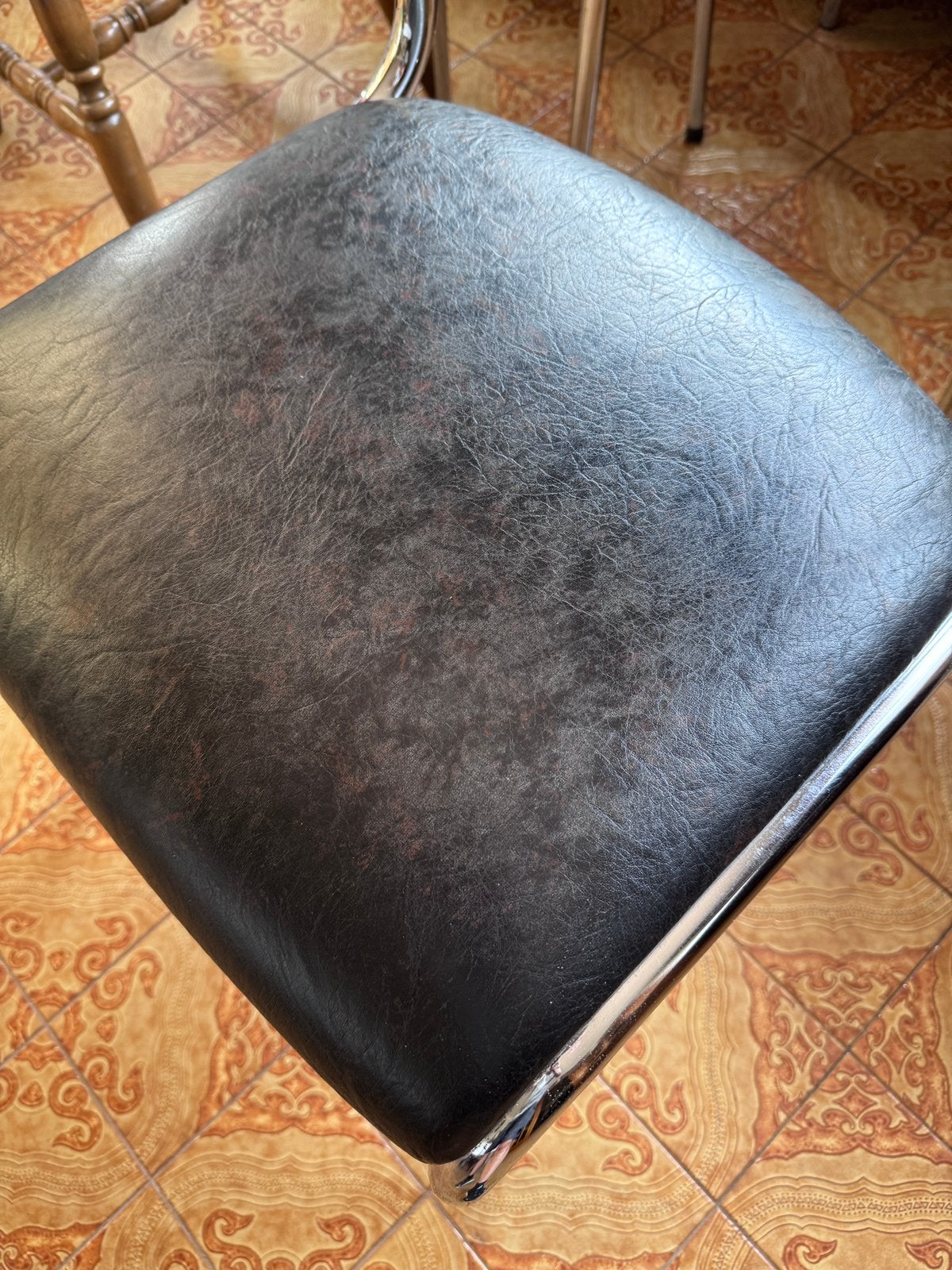 Acht (8) Eetstoelen, Huis en Inrichting, Ophalen, Grijs, Overige materialen, Vier