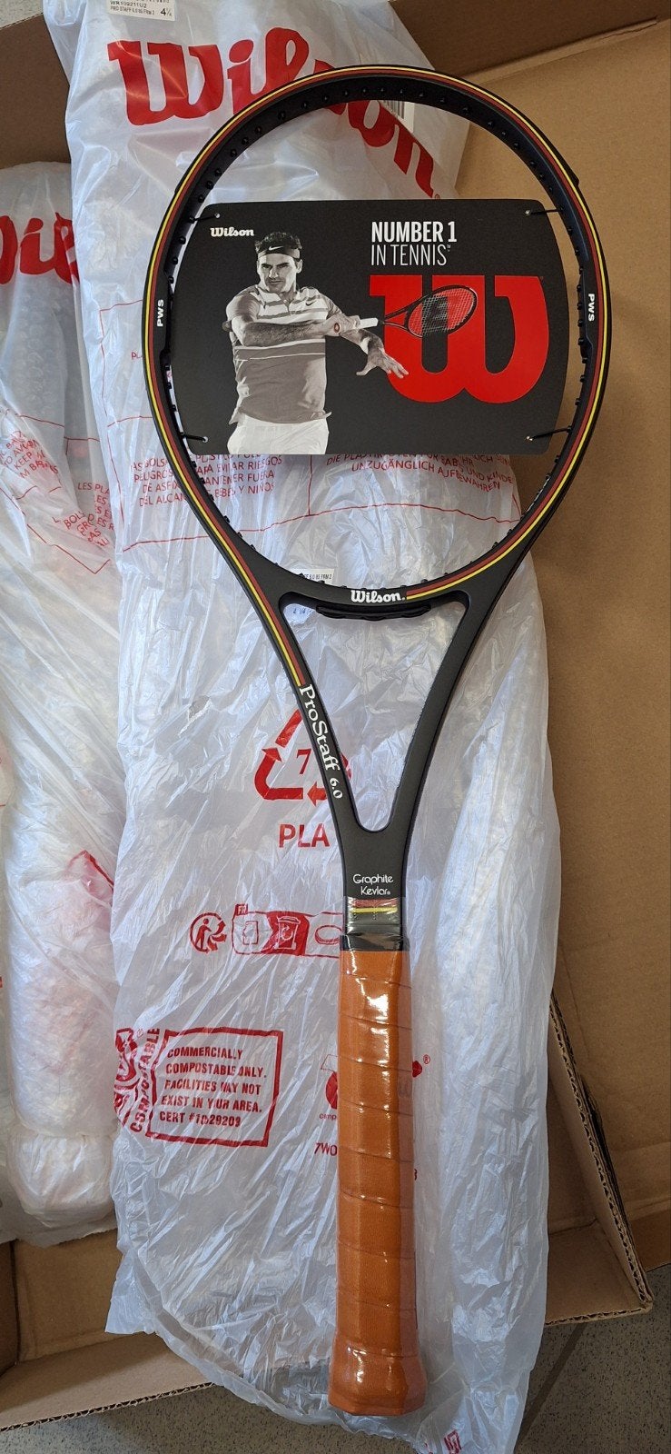 Raquettes de tennis Wilson prostaff 6.0 85, Sports & Fitness, Enlèvement ou Envoi, Wilson, L2