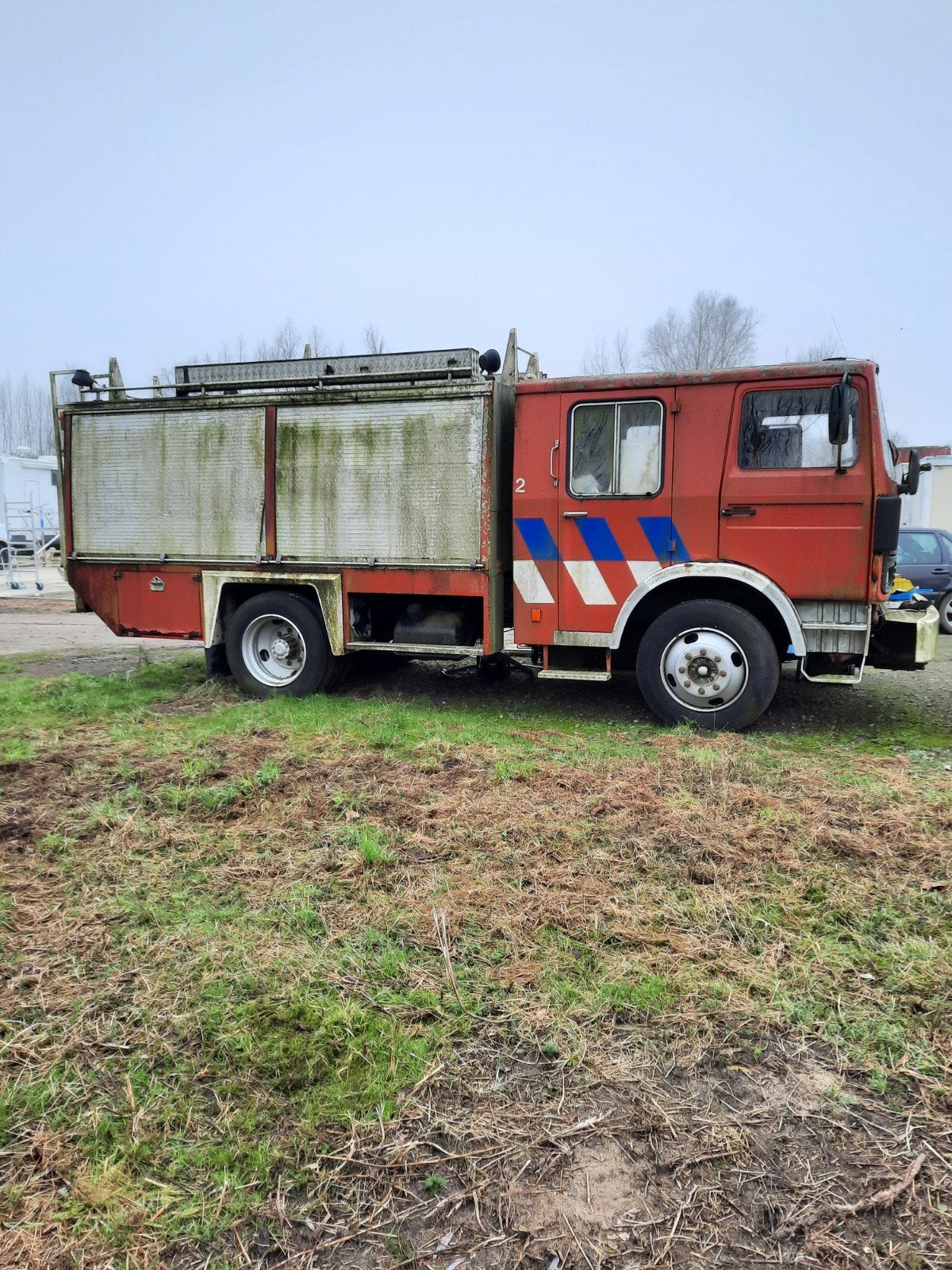 Motorhome Oldtimer Renault Brandweerwagen foodtruck bouw Bos, Bedrijf