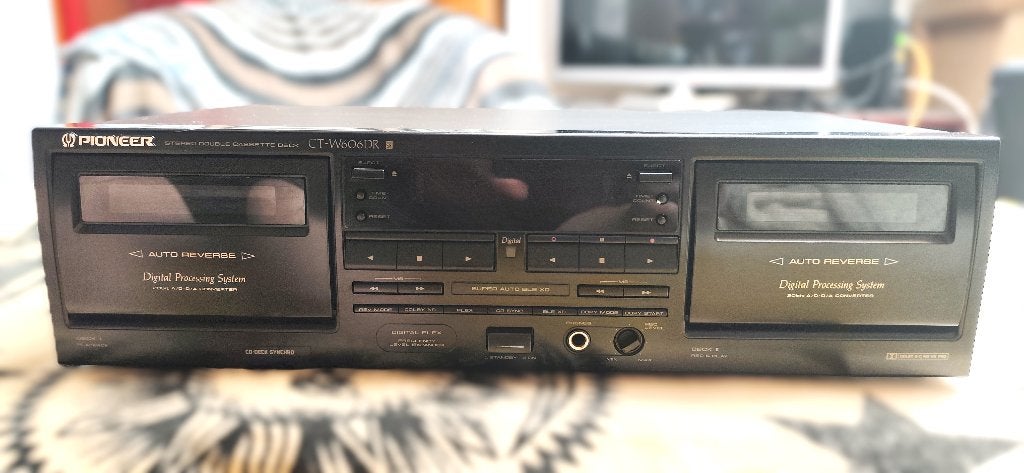 Platine Double Cassette Pioneer CTW606DR, TV, Hi-fi & Vidéo, Decks cassettes, Enlèvement ou Envoi, Double, Autres marques, Auto-reverse
