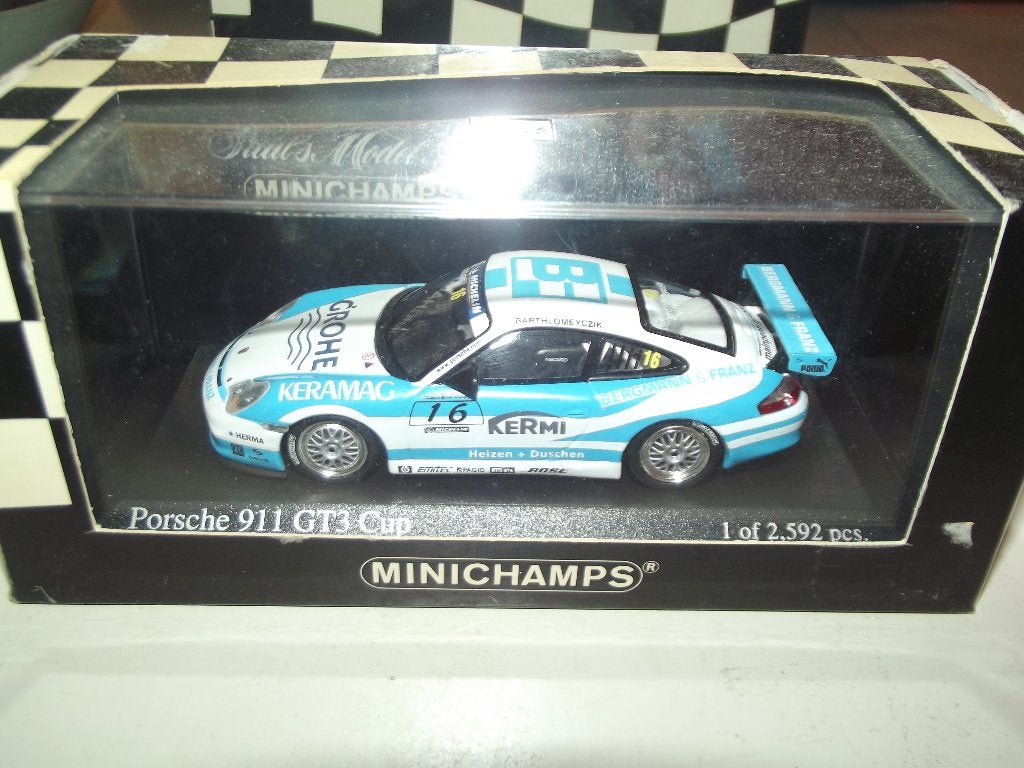 Porsche 911 GT3 Cup - Carrera Cup 2005, Hobby en Vrije tijd, Modelauto's | 1:43, Ophalen of Verzenden, Zo goed als nieuw, Auto