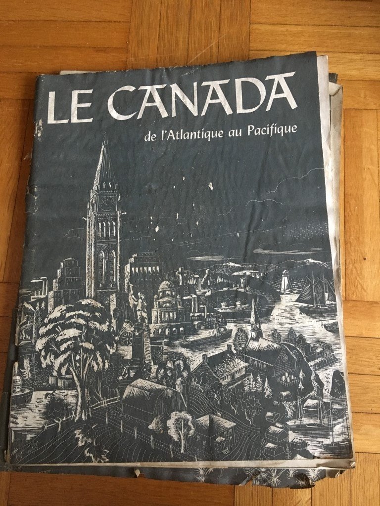 Le Canada de l' Atlantique au Pacifique - edmond Cloutier, Ophalen of Verzenden