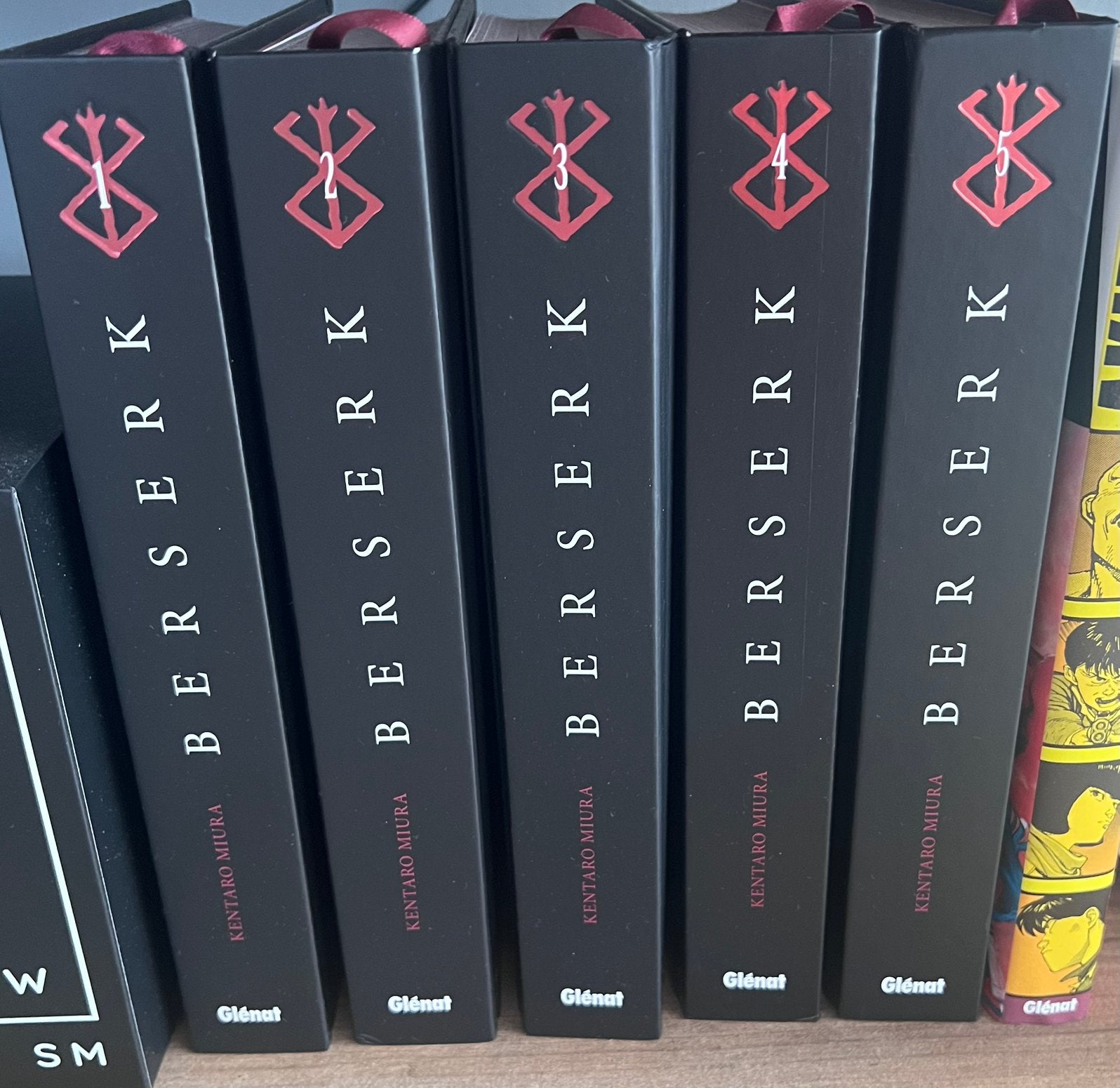 LOT Berserk Prestige Edition Volumes 1 tot 5 van Glénat, Boeken, Ophalen, Zo goed als nieuw