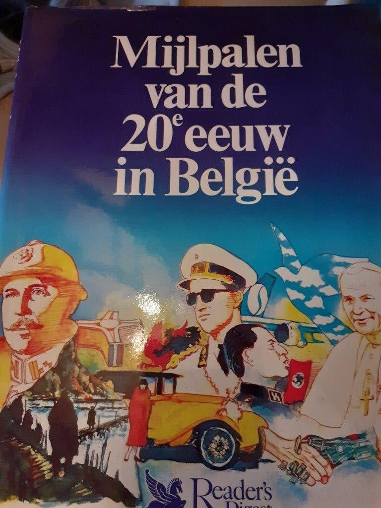 Boek over mijlpalen in de geschiedenis van België, Ophalen of Verzenden, 20e eeuw of later, Zo goed als nieuw