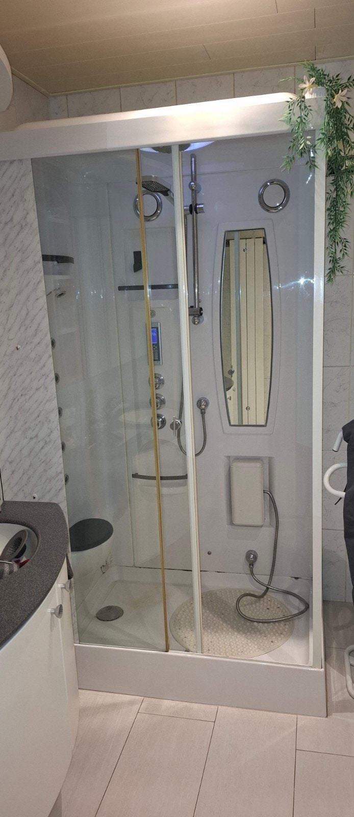wellness douchecabine, Huis en Inrichting, Badkamer | Complete badkamers, Ophalen, Gebruikt