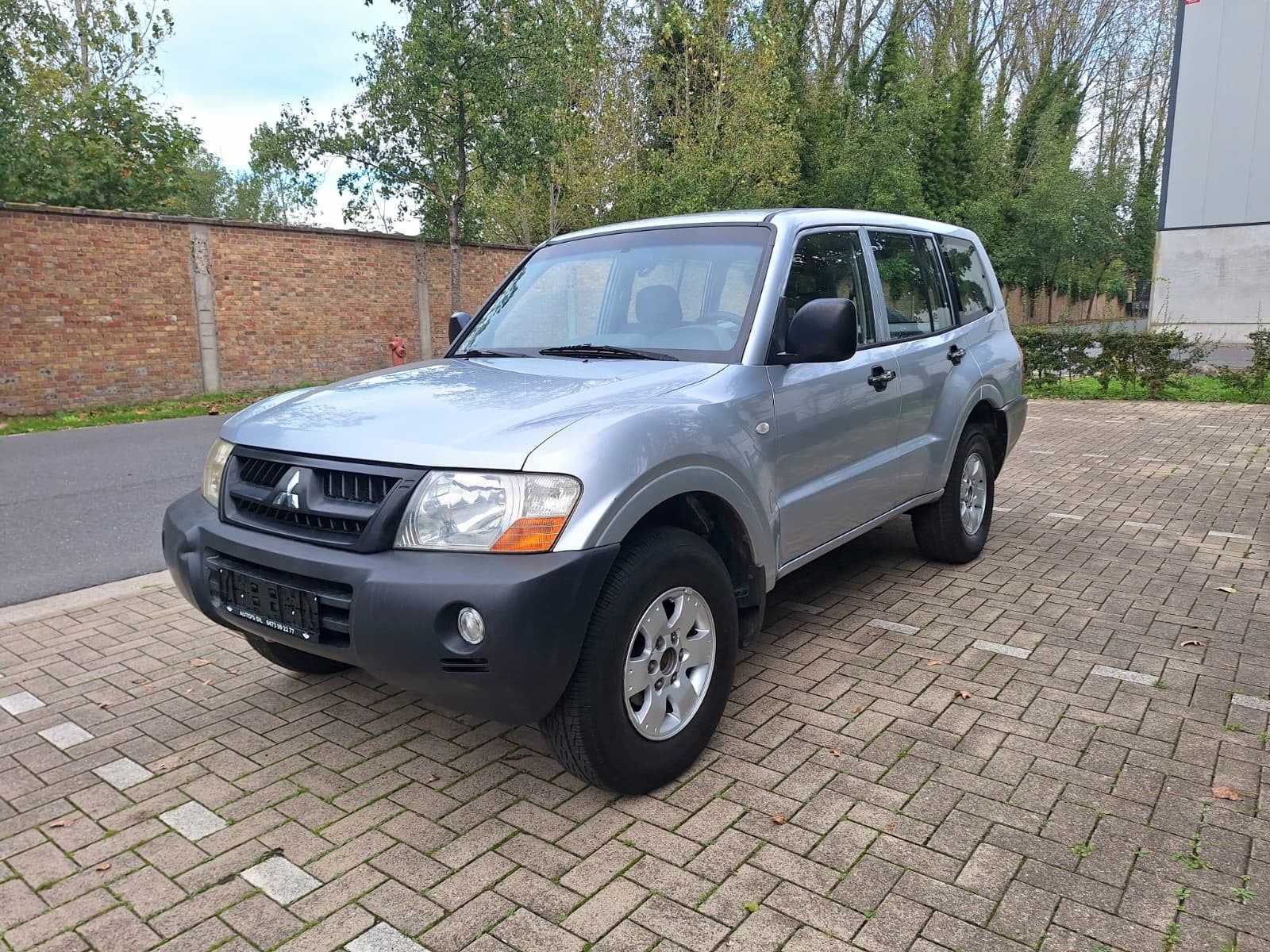 Mitsubishi Pajero 2.5TD | Lichte vracht | Airco | Trekhaak, Auto's, Stof, Gebruikt, Bedrijf, 2 zetels