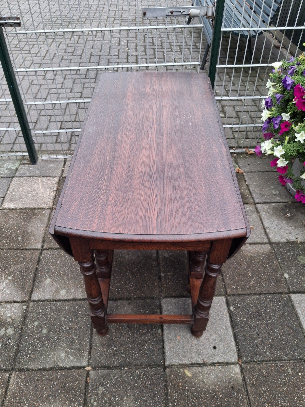 hangoor-tafel  tafel, Tuin en Terras, Ophalen