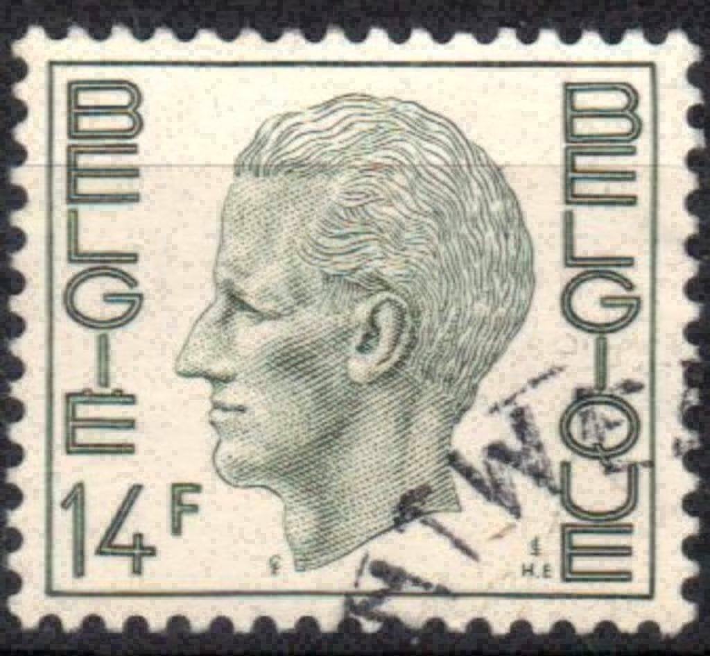 Belgie 1976 - Yvert 1818/OBP 1823 - Koning Boudewijn (ST), Verzenden, Gestempeld, Gestempeld