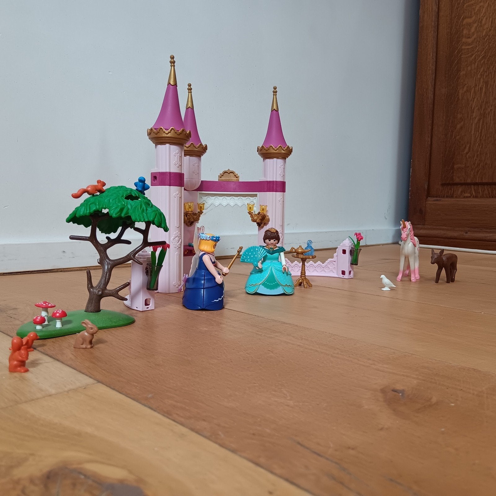 château de princesse playmobil ( le film ), Enfants & Bébés, Comme neuf, Princess, Château/Fort, Kit complet