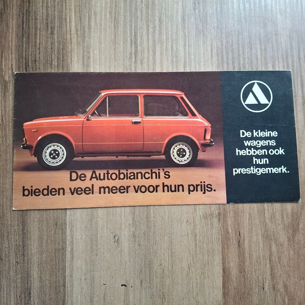 AUTOBIANCHI  A 112   A 112E   AA 112 ABARTH, Ophalen of Verzenden, Nieuw, Overige merken