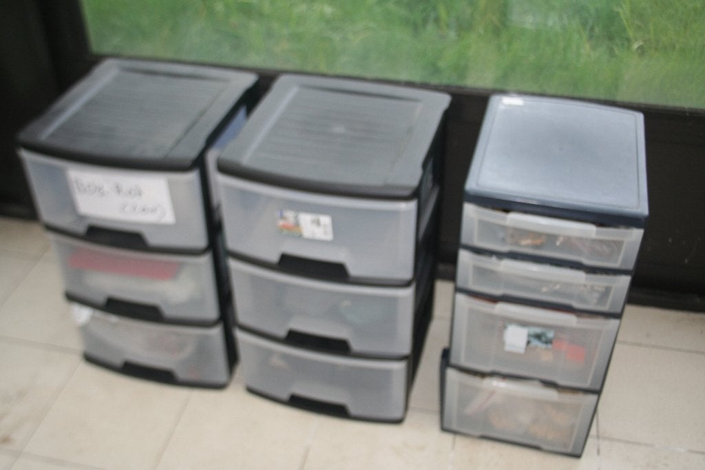 3 x Ladekast opbergbox plastic, Ophalen