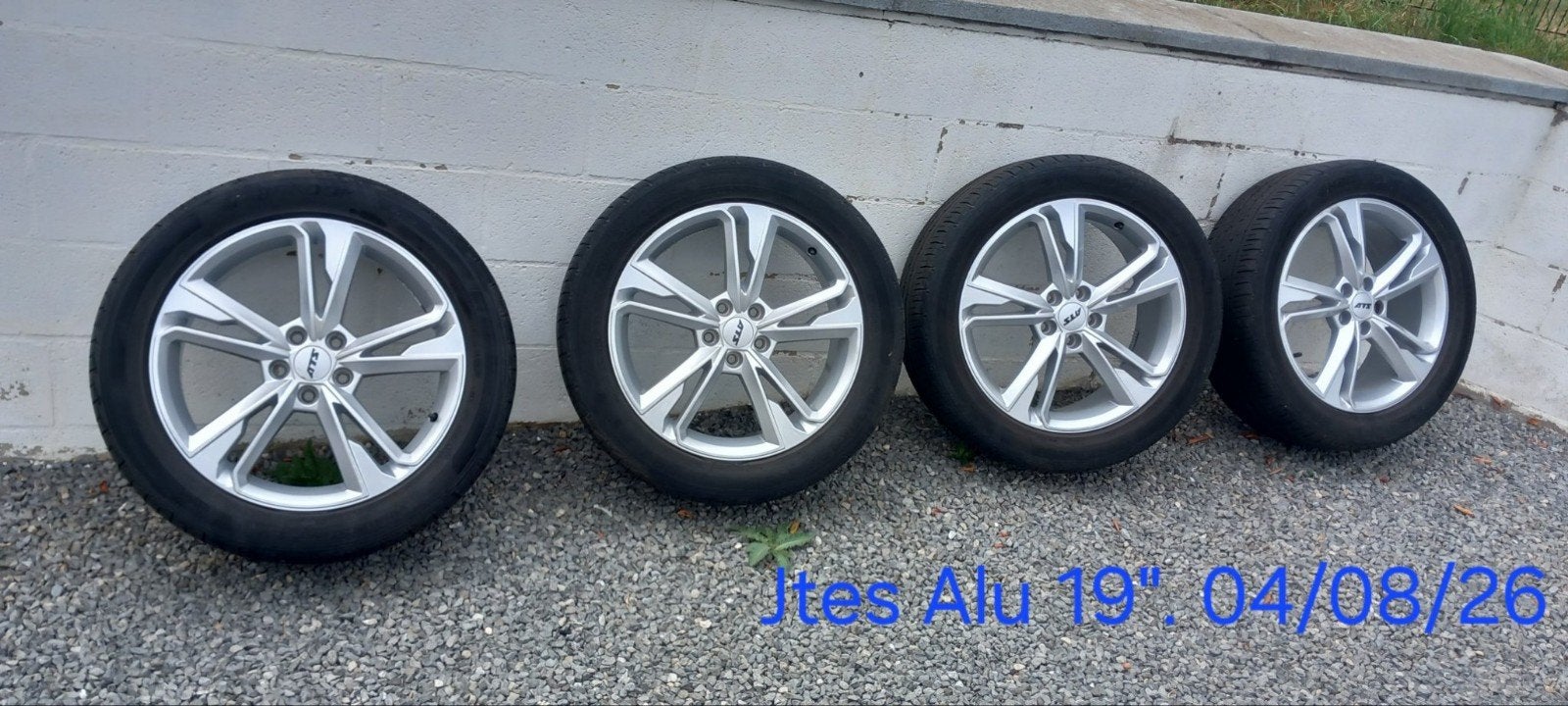 A.V. 4 19 inch ATS aluminium velgen, 5 gaten, Ophalen, 19 inch, Velg(en)