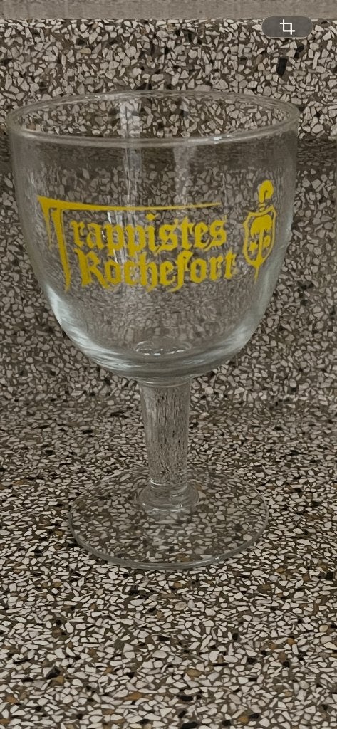 3 Rochefort Trappist-bierglazen, Verzamelen, Ophalen, Zo goed als nieuw, Pul(len), Overige merken