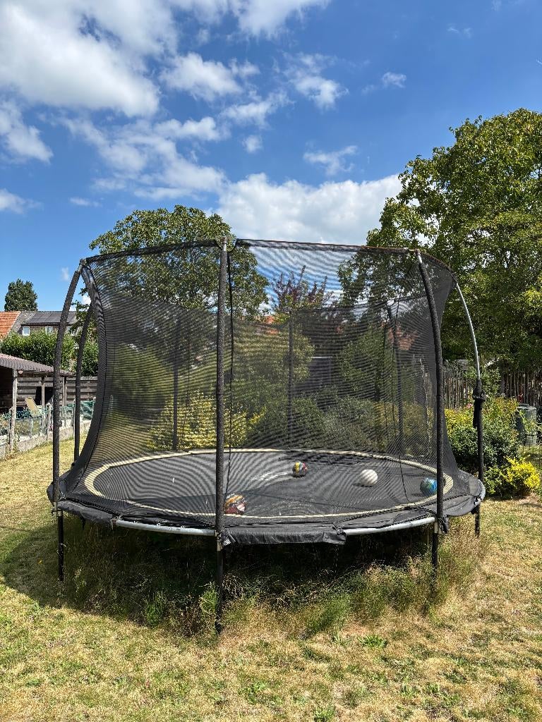 Salta Trampoline 3m66, Kinderen en Baby's, Speelgoed | Buiten | Trampolines, Gebruikt, Ophalen