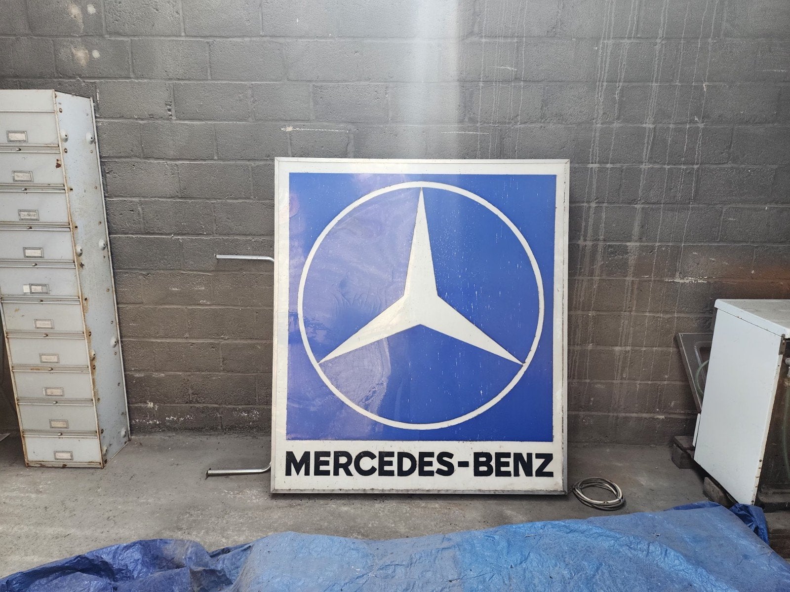 Origineel Mercedes logo, Autos : Divers, Accessoires de voiture, Enlèvement