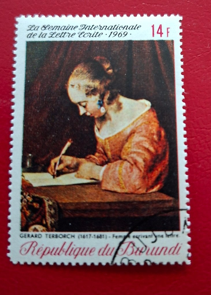 Postzegel Burundi OBP 347, Postzegels en Munten, Ophalen of Verzenden, Gestempeld