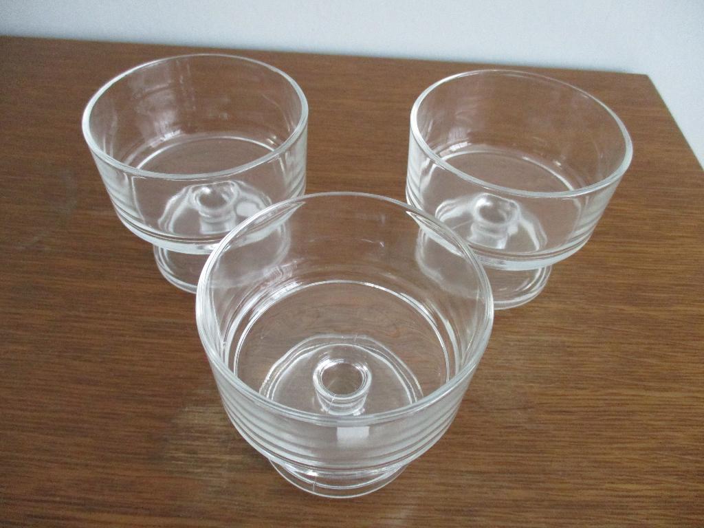 glazen kommetjes, Ophalen of Verzenden, Zo goed als nieuw, Glas, Kom(men)