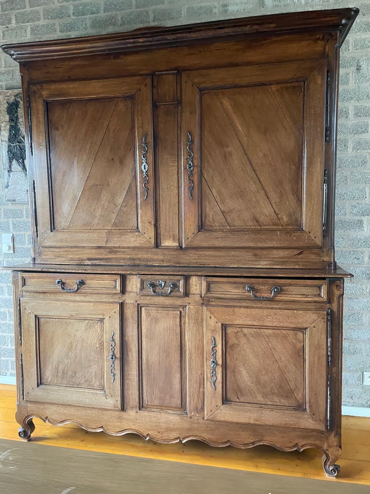 Armoire ancienne en chêne, Antiquités & Art, Enlèvement