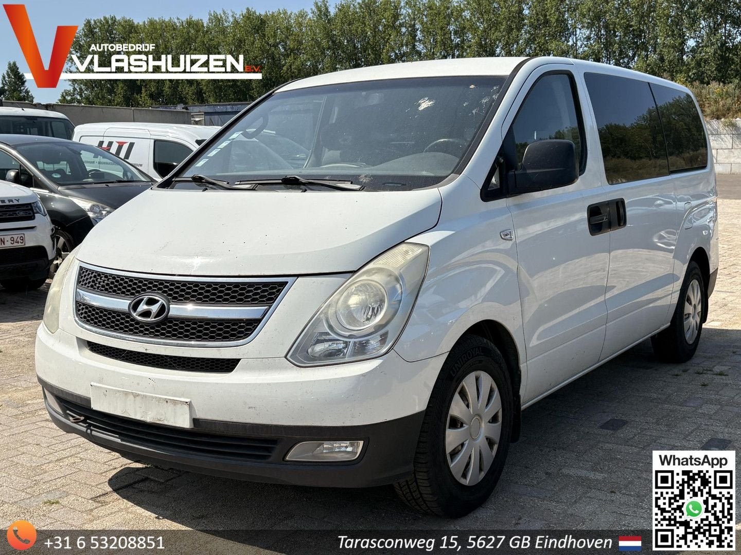 Hyundai Other Hyundai H 300 2.5 CRDI VGT Style | MOTOR DEFEC, Auto's, Hyundai, Monovolume, Overige modellen, Wit, 225 g/km