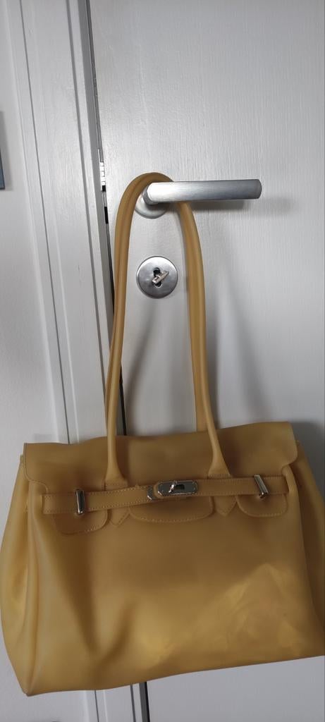 Vintage rubber jelly handtas, Ophalen, Zo goed als nieuw, Handtas