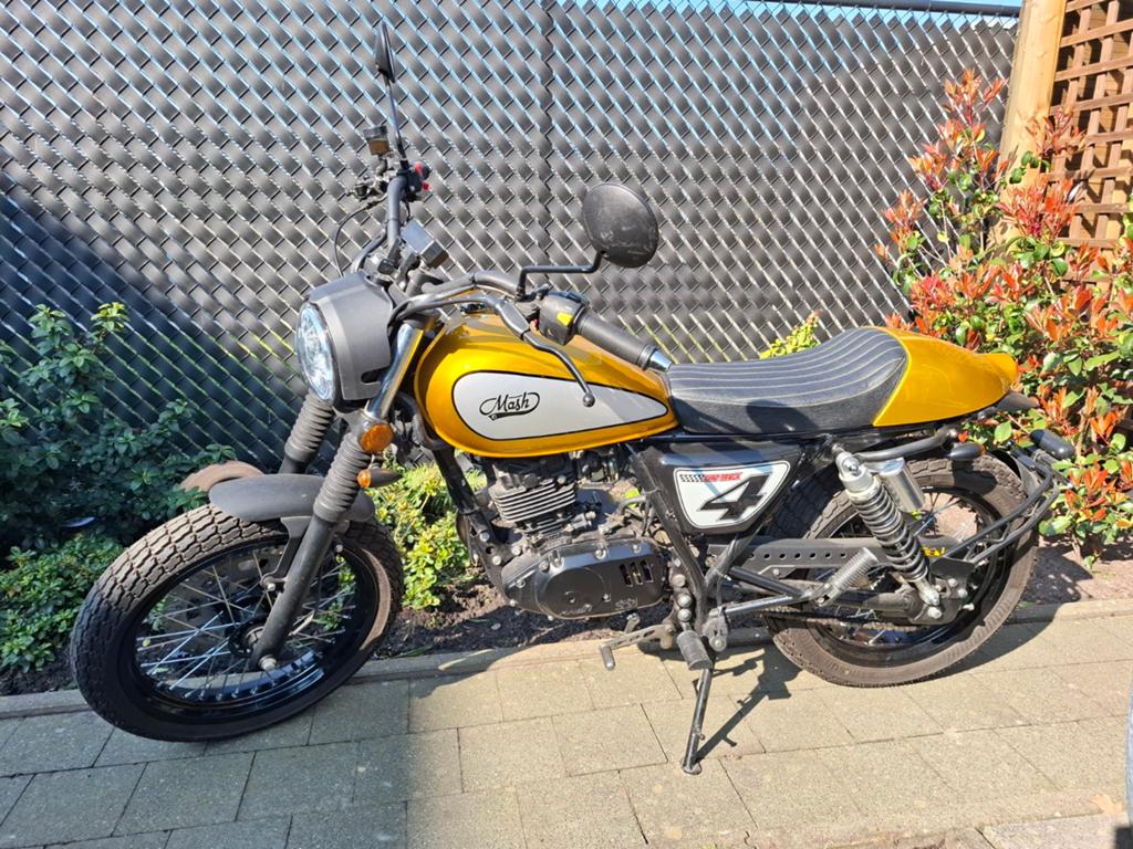 Mash dirt track 125cc nieuwstaat, Motoren, Nieuw, Particulier, 125 cc, 11 kW of minder