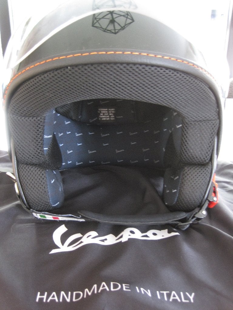 originele vespa helm., Ophalen of Verzenden, Zo goed als nieuw, Overige typen, Vespa