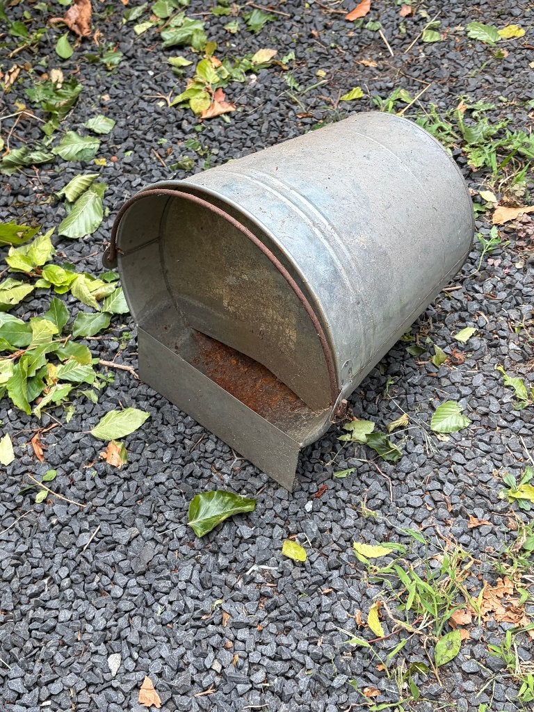 Drink emmer kippen staal galva, Dieren en Toebehoren, Ophalen, Gebruikt