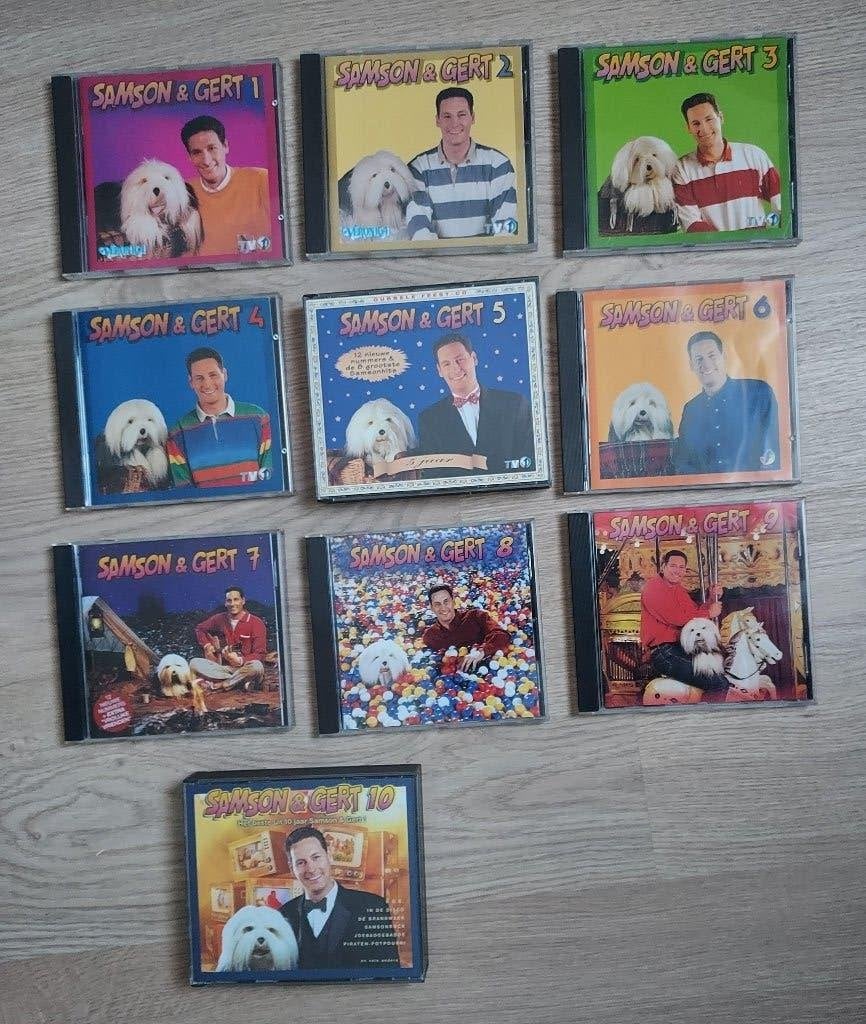 10 CD-boxen van Samson en Gert, Ophalen of Verzenden, Gebruikt, Boxset, Eerste persing