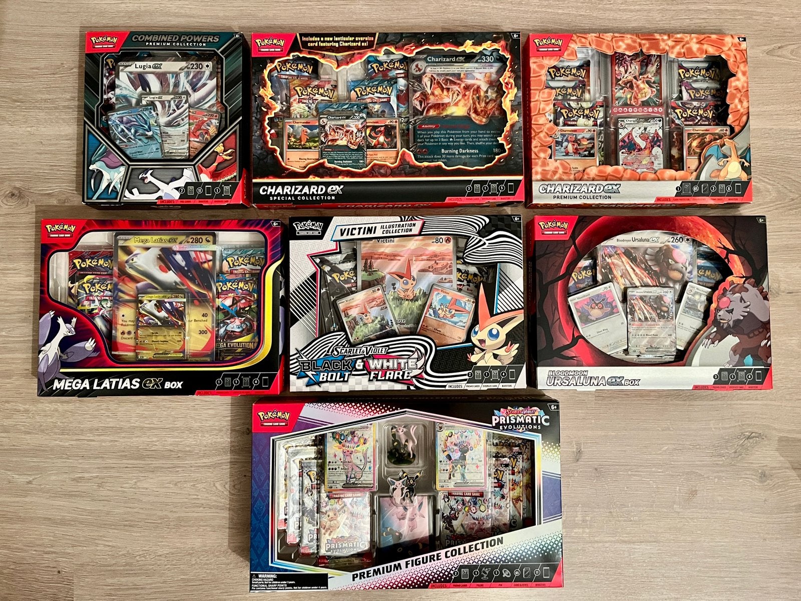 Sealed Pokémon Collection Boxes, Ophalen of Verzenden, Nieuw, Boosterbox, Foil