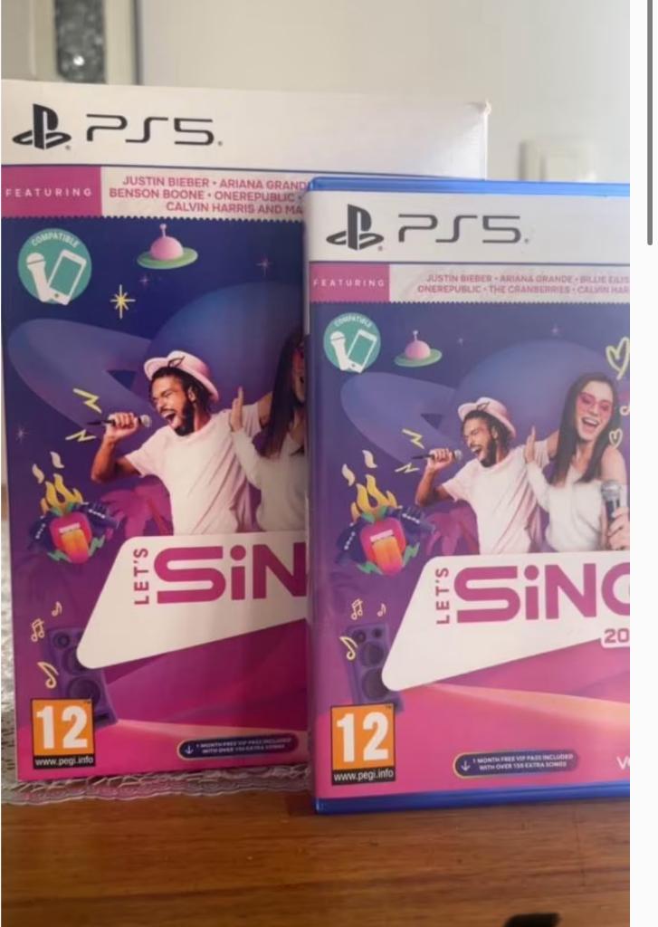 Singstar play 5, Ophalen, Nieuw