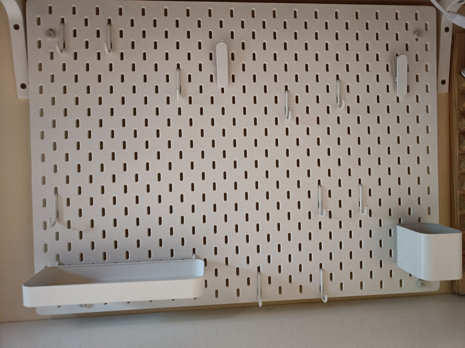 Panneau perforé SKÅDIS Ikea, Maison & Meubles, Enlèvement, Comme neuf, Autres types