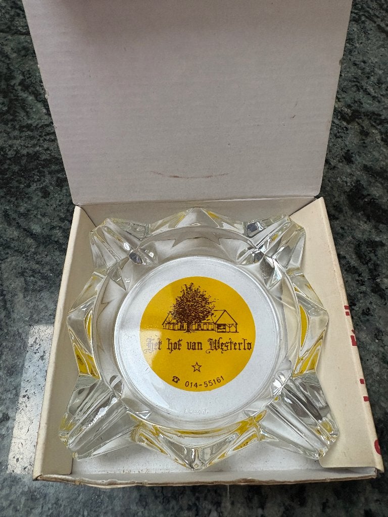 cendrier vintage Hof van Westerlo, Antiquités & Art, Antiquités | Céramique & Poterie, Enlèvement ou Envoi