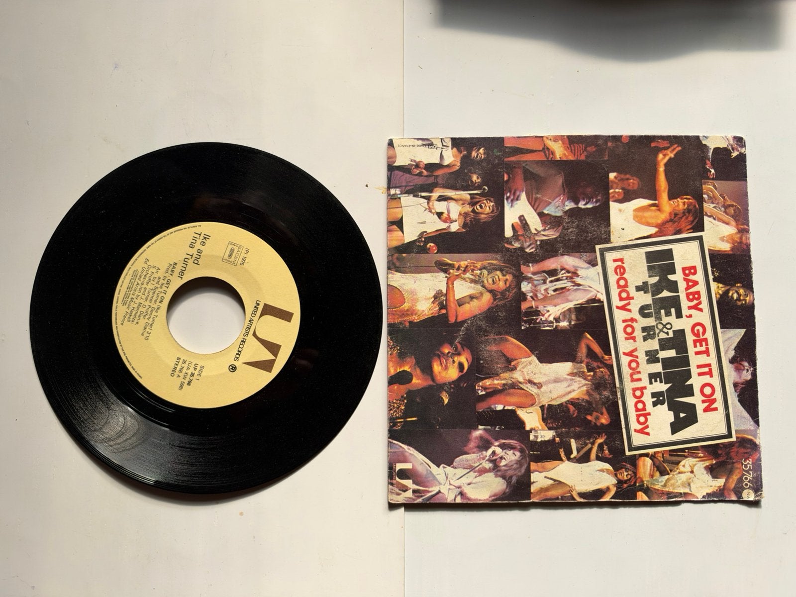 Ike & Tina Turner: baby, get it on ( 1975), Verzenden, Zo goed als nieuw