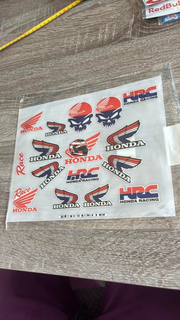Honda stickers, Ophalen of Verzenden