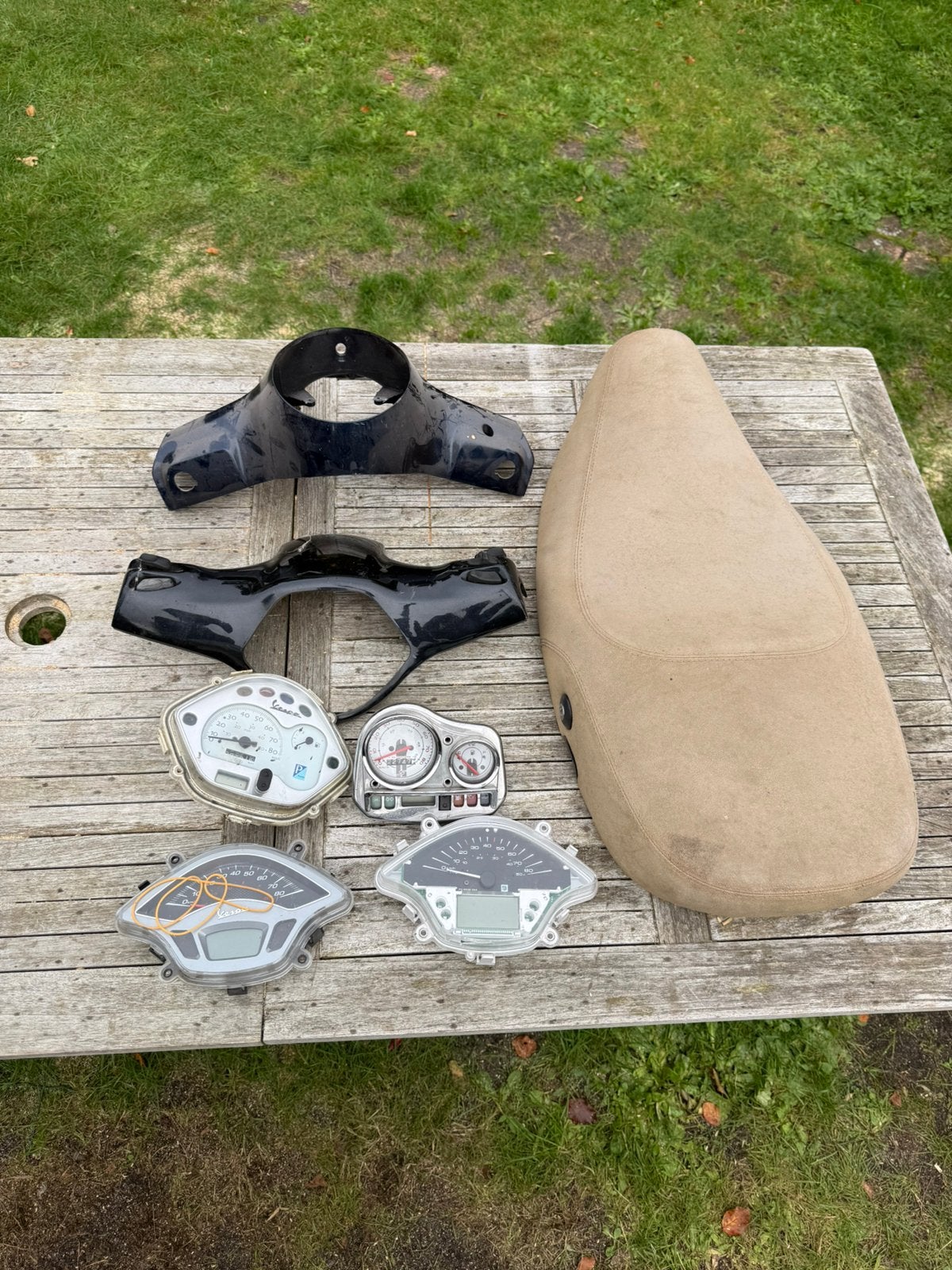 vespa onderdelen, Vélos & Vélomoteurs, Enlèvement, Comme neuf, Selle, Vespa