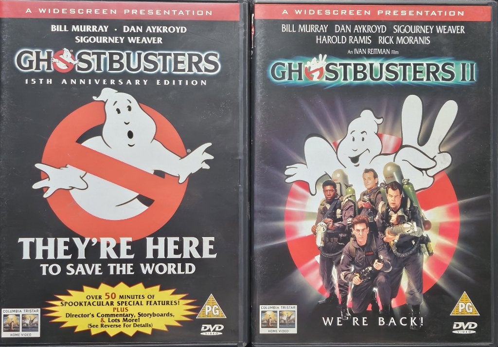 Ghostbusters 1&2, Horror, Engels, Ophalen of Verzenden, Zo goed als nieuw
