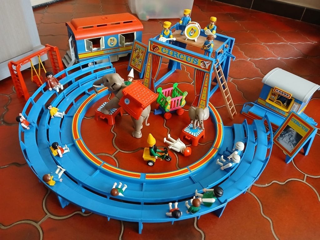 playmobil circus, Ophalen