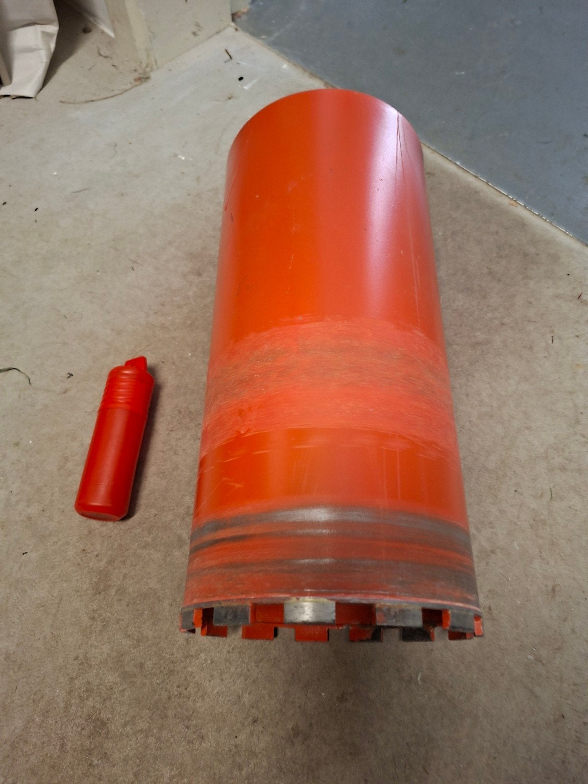 Kernboor 168mm diamandboor, Enlèvement