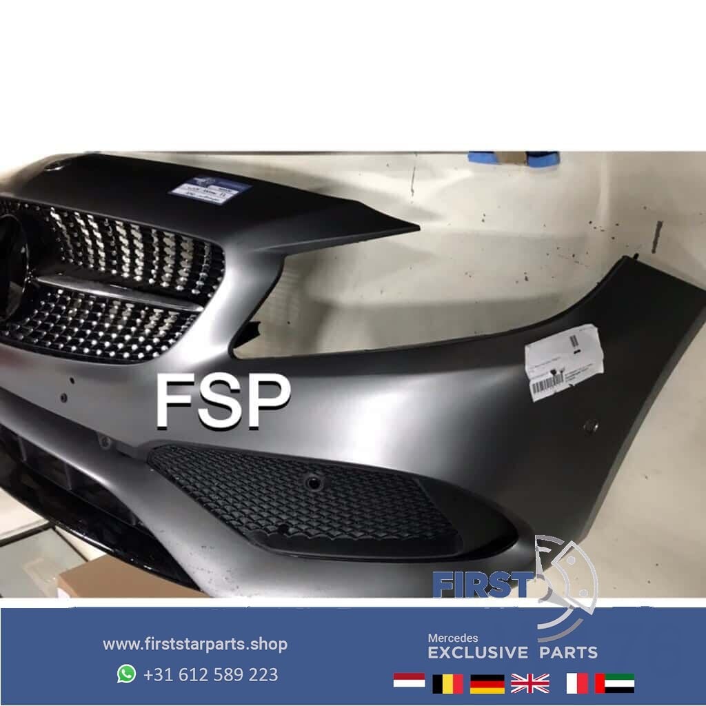 W176 Facelift AMG Voorbumper Mercedes A Klasse COMPLEET 2013, Utilisé, -, Avant, -