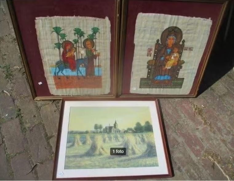 3 cadres photo en bois Prima, 57 x 47, Enlèvement ou Envoi, Comme neuf, Avec verre, Cadre photo standard