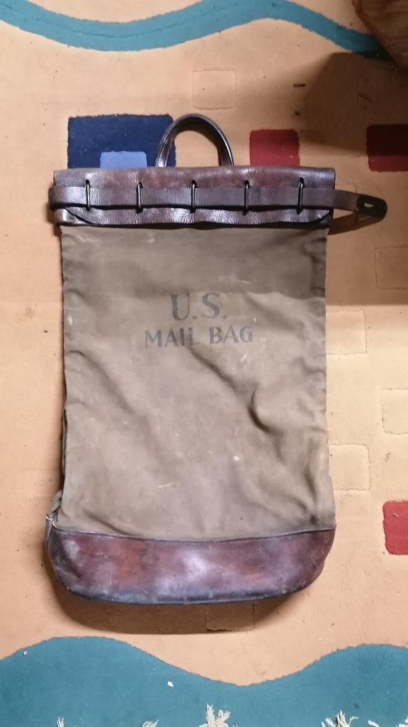 Mail bag militaire US army Américaine WW2 1941, Collections, Envoi, Autres, Autres types