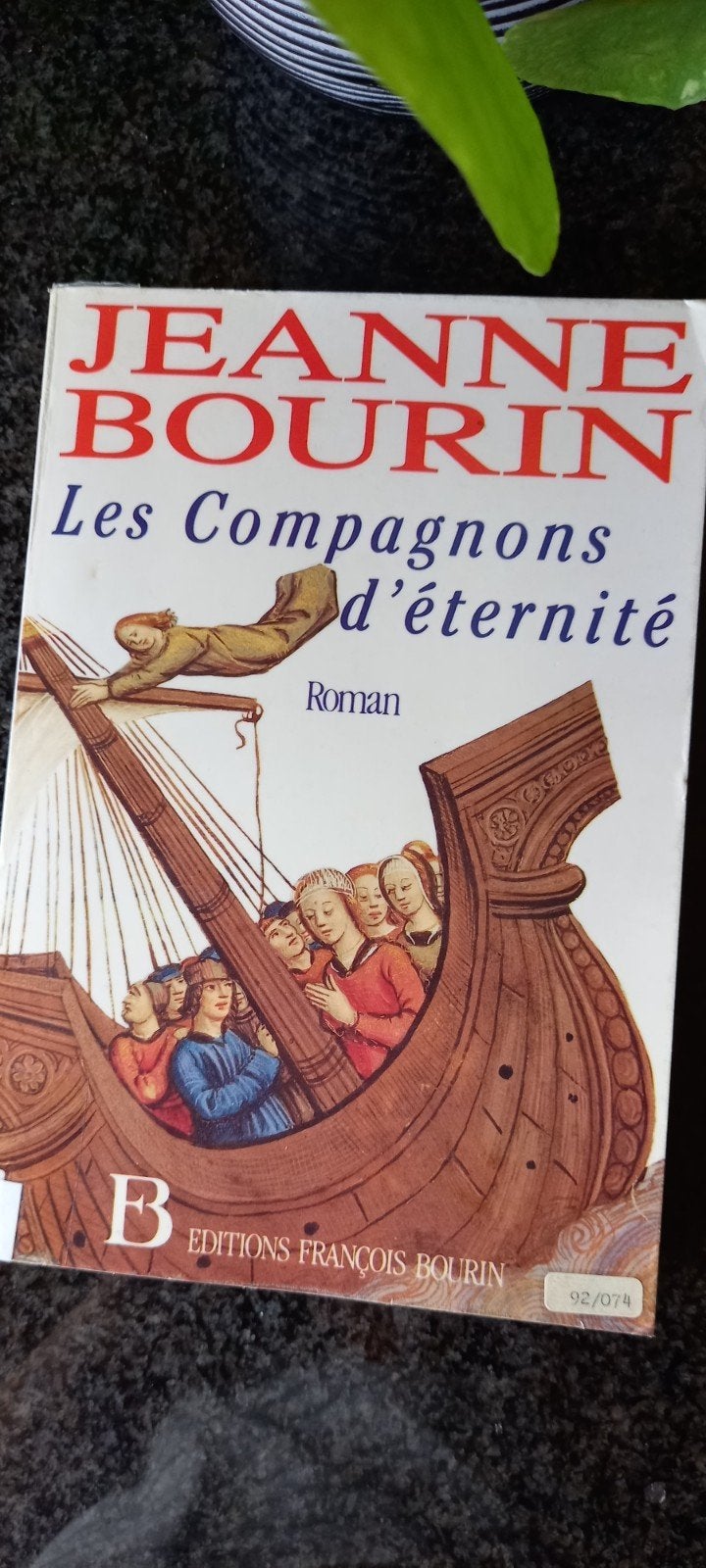 Les compagnons de l'éternité., Boeken, Historische romans, Ophalen of Verzenden, Gelezen, Jeanne Bourin