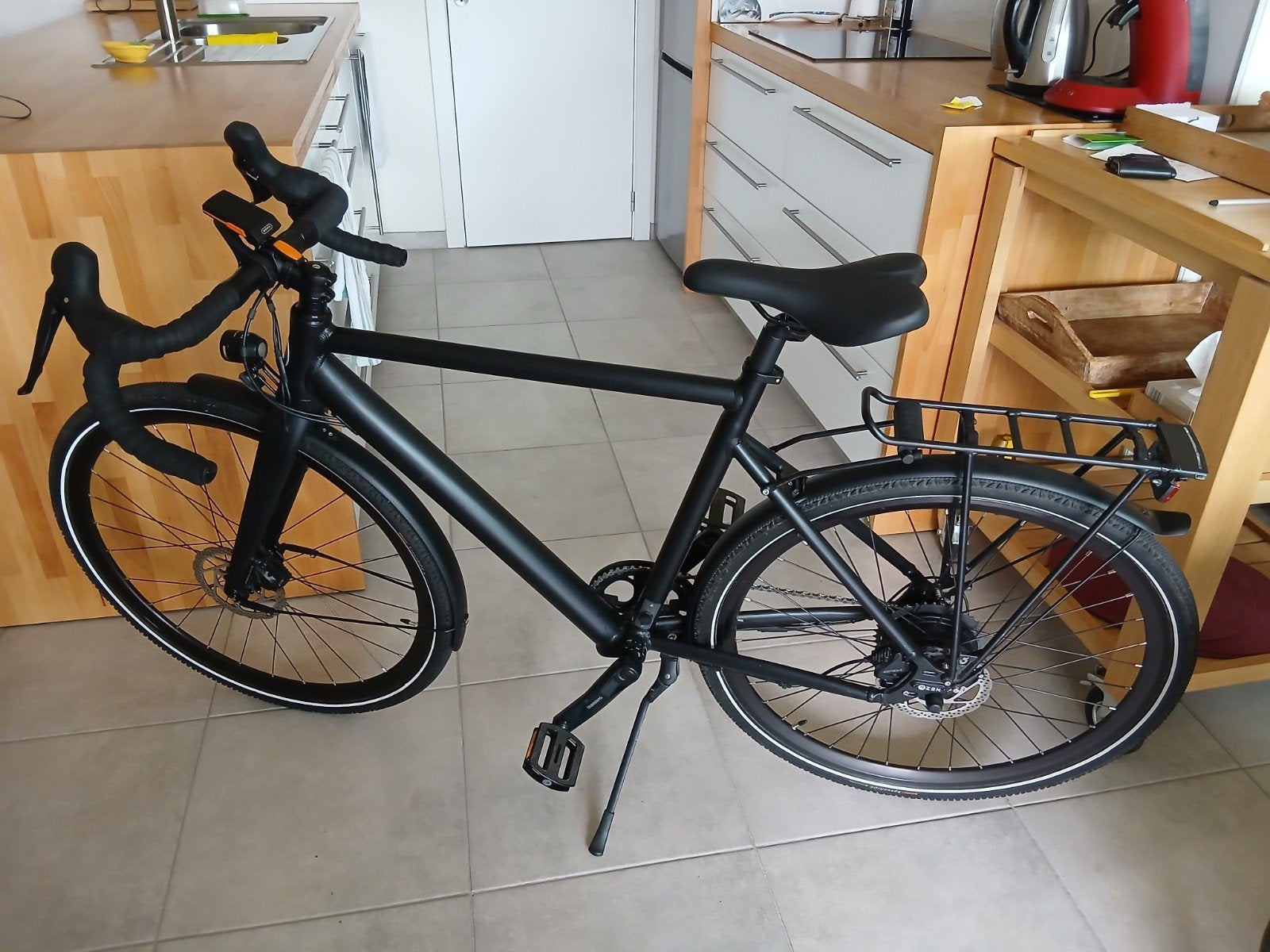 Elektrische gravel -stads fiets, Vélos & Vélomoteurs, Enlèvement