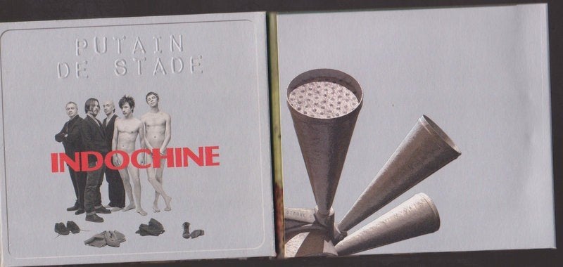 CD INDOCHINE PUTAIN DE STADE, Album live, New wave, Comme neuf, Enlèvement