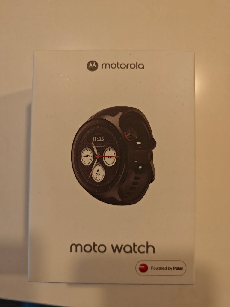 Montre Polar Moto, noire, neuve dans sa boîte (iOS/Android), Neuf, Étanche, Avancer d'un pas, Enlèvement