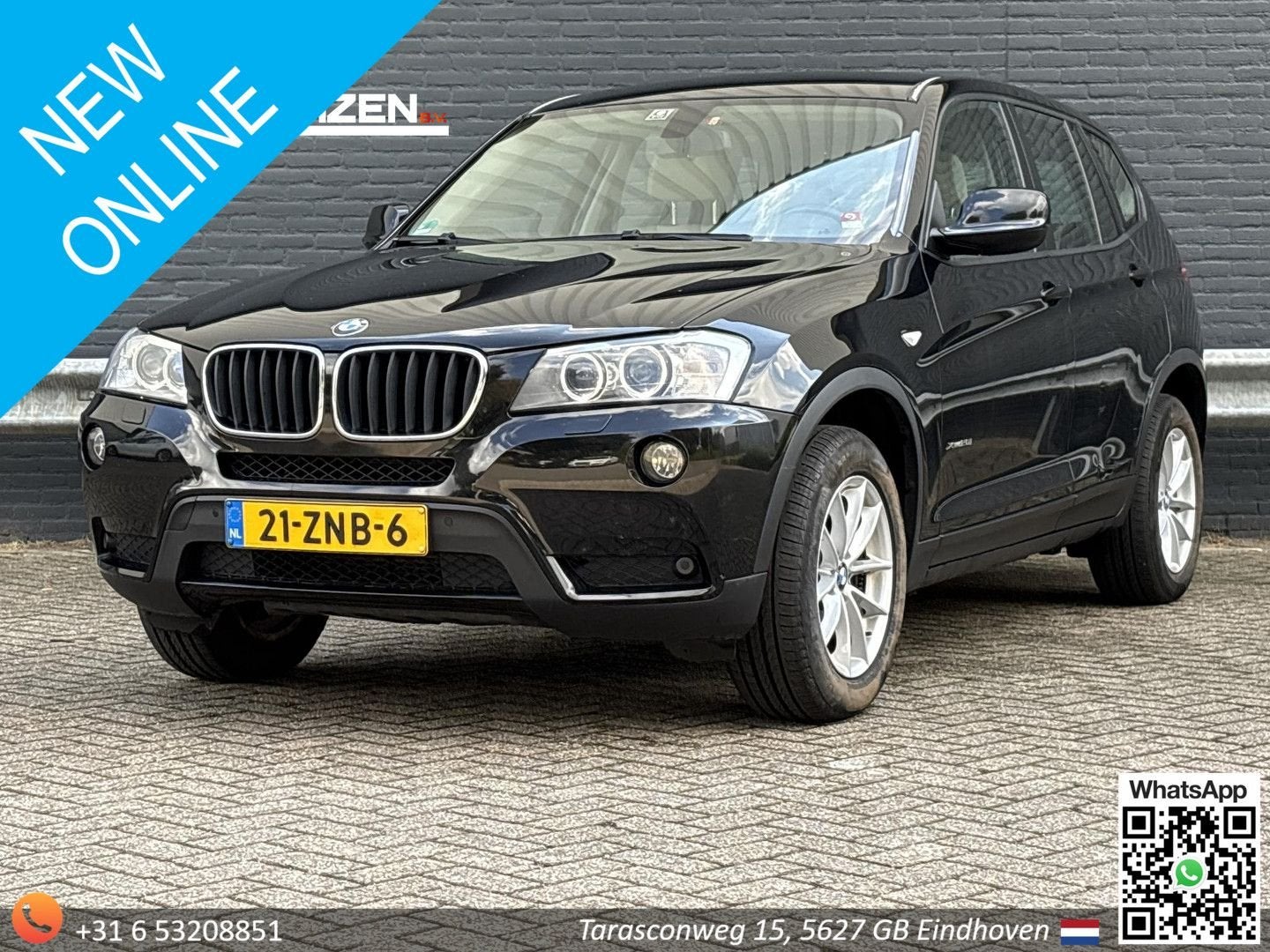 BMW X3 xDrive20i High Executive Automaat | Camera | Cruise |, Auto's, BMW, Automaat, Cruise Control, Zwart, 175 g/km