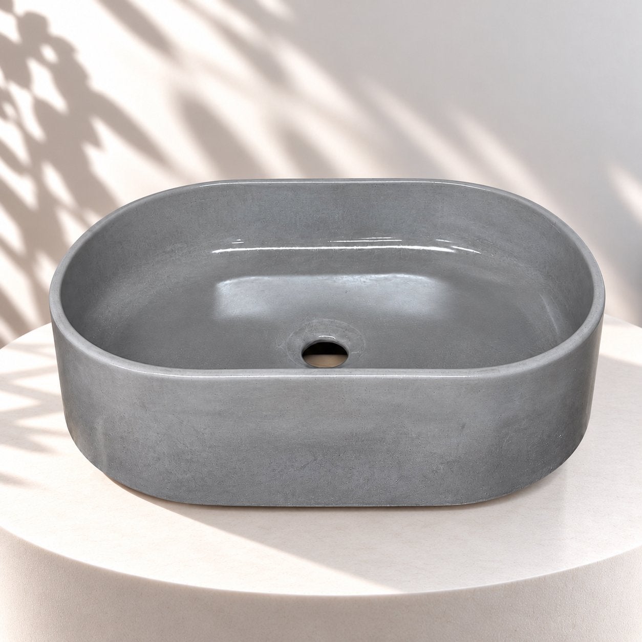 Lavabo/vasque gris, Bricolage & Construction, Enlèvement ou Envoi, Neuf, Pierre, Lavabo
